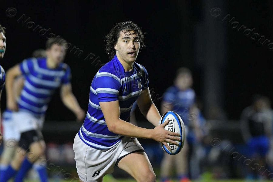 Wheaton Men\'s Rugby vs Mass Maritime.  Photo by Keith Nordstrom